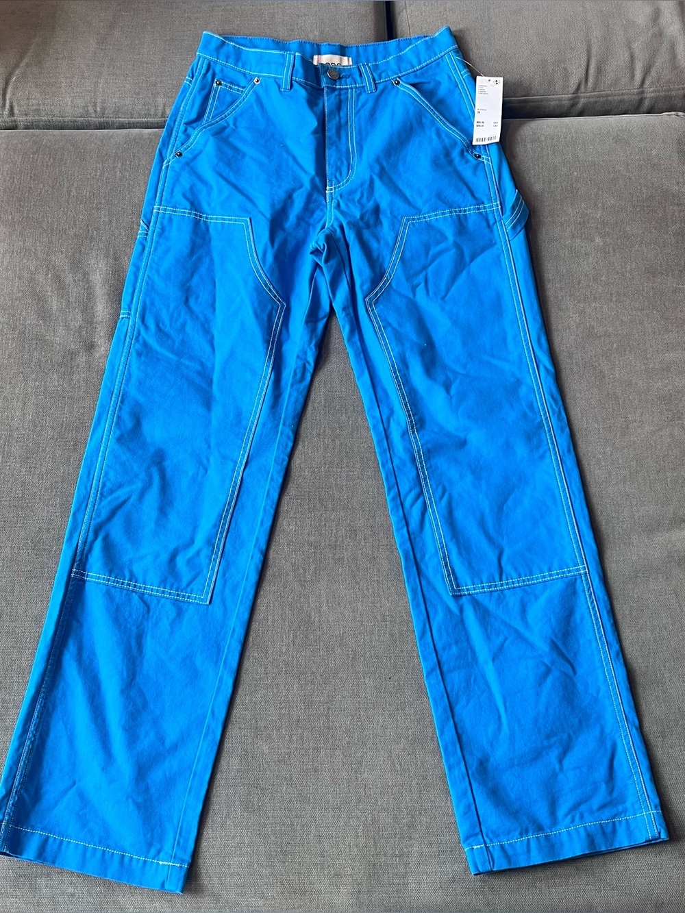 NWT BDG Carpenter Pants Bright Blue 26 - Picture 5 of 12